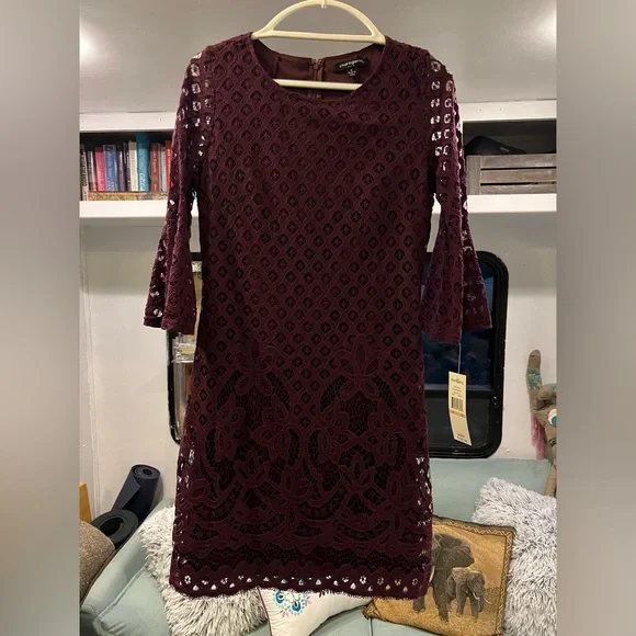 chinese dress ladies Costarellos - Shara Corded Lace Dress
